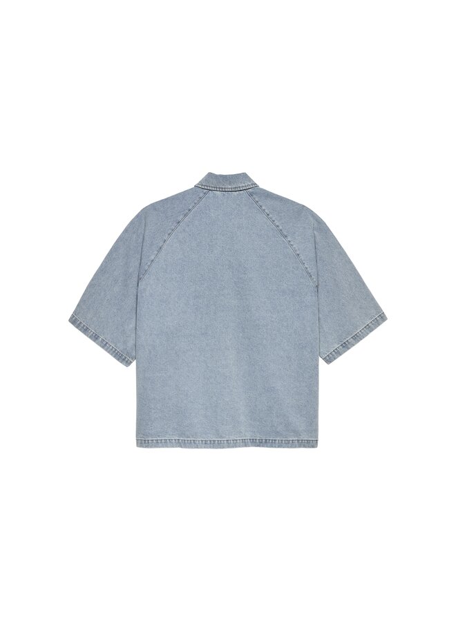 Lyocell Short Sleeves - Light Blue