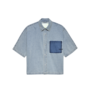 Lyocell Short Sleeves - Light Blue