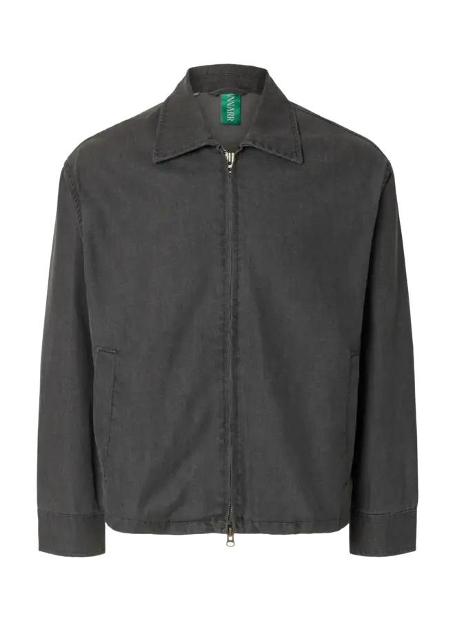 Anrtyrell Selvedge Denim Lg Jacket - Light Grey Denim