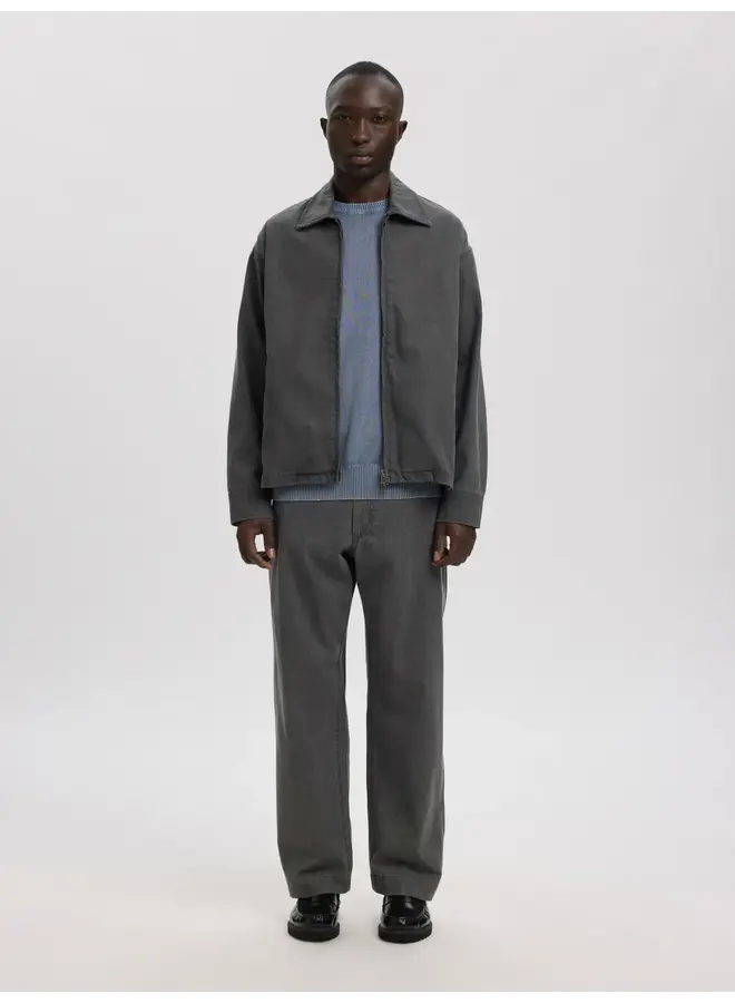 Anrtyrell Selvedge Denim Lg Jacket - Light Grey Denim