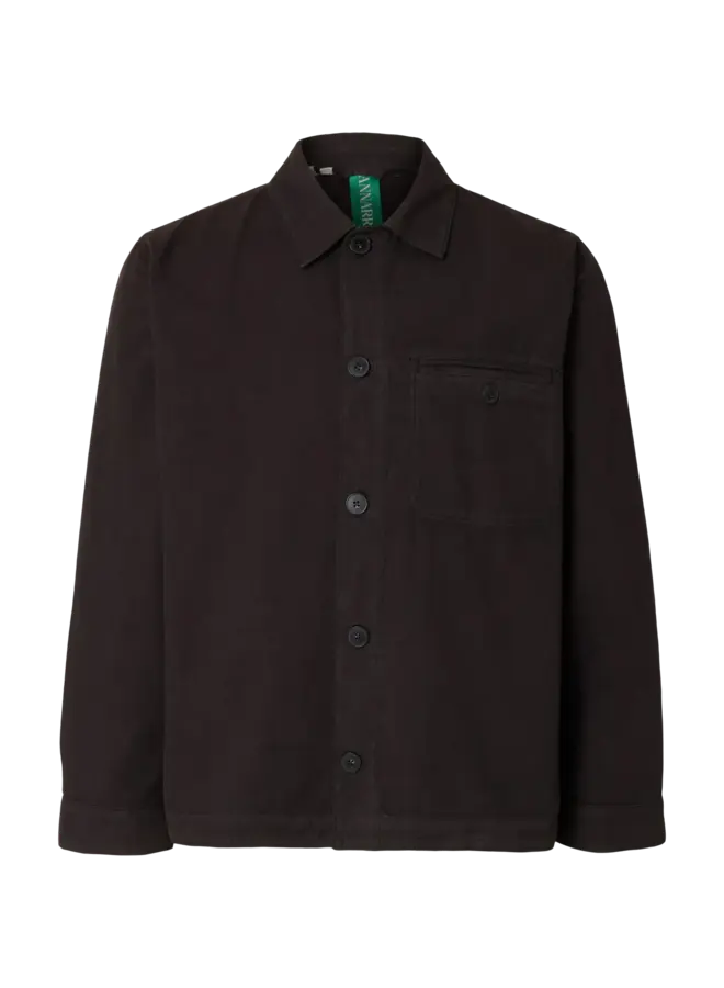 Anrvern Structure Overshirt - Licorice