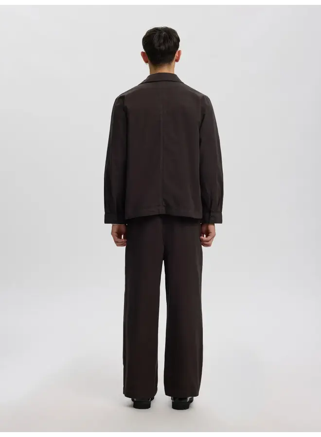 Anrvern Structure Overshirt - Licorice