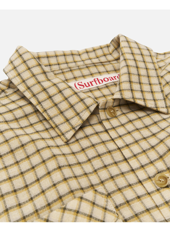 Club Overshirt - Yellow Check