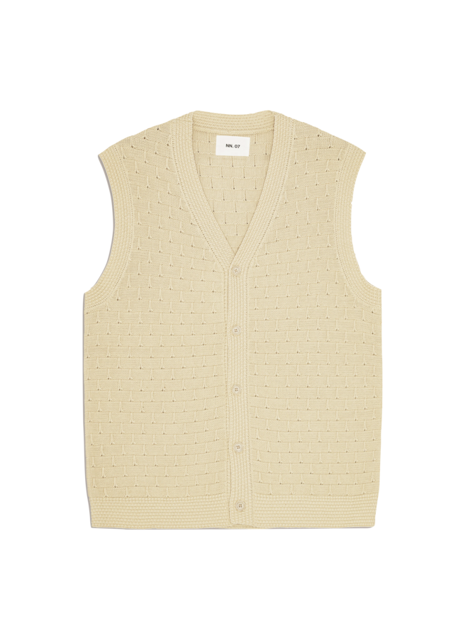 Reece Vest 6600 - Ecru
