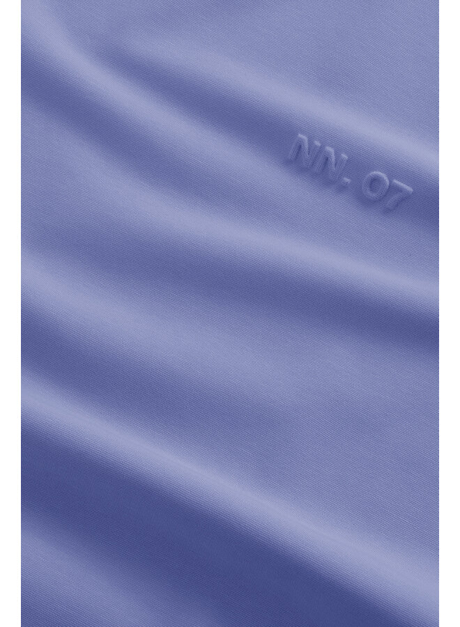 Nat SS Logo Tee 3457 - Stone Blue