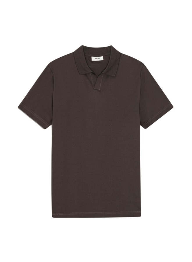 Paul SS Polo 3525 - Deep Truffle