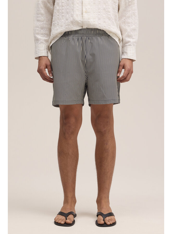 Holiday Shorts 10039 - Navy Stripe