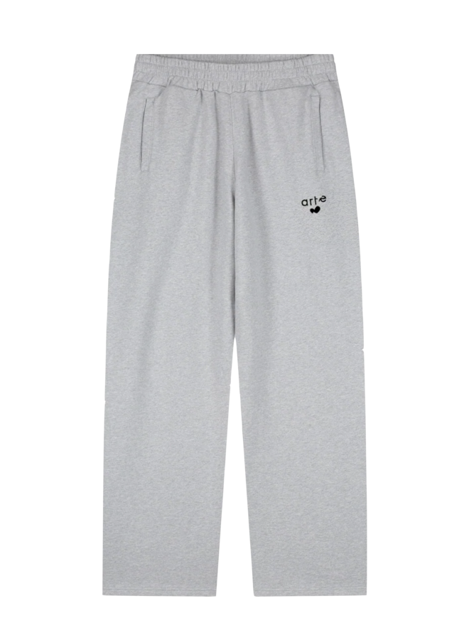 Heart Logo Sweatpants - Grey