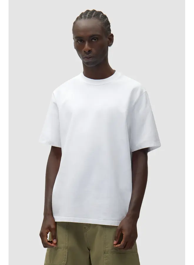 Abstract Back Print T-shirt - White