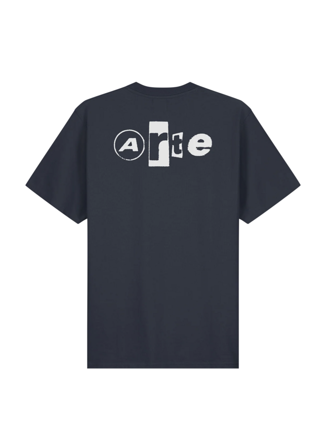 Back Collage T-shirt - Navy