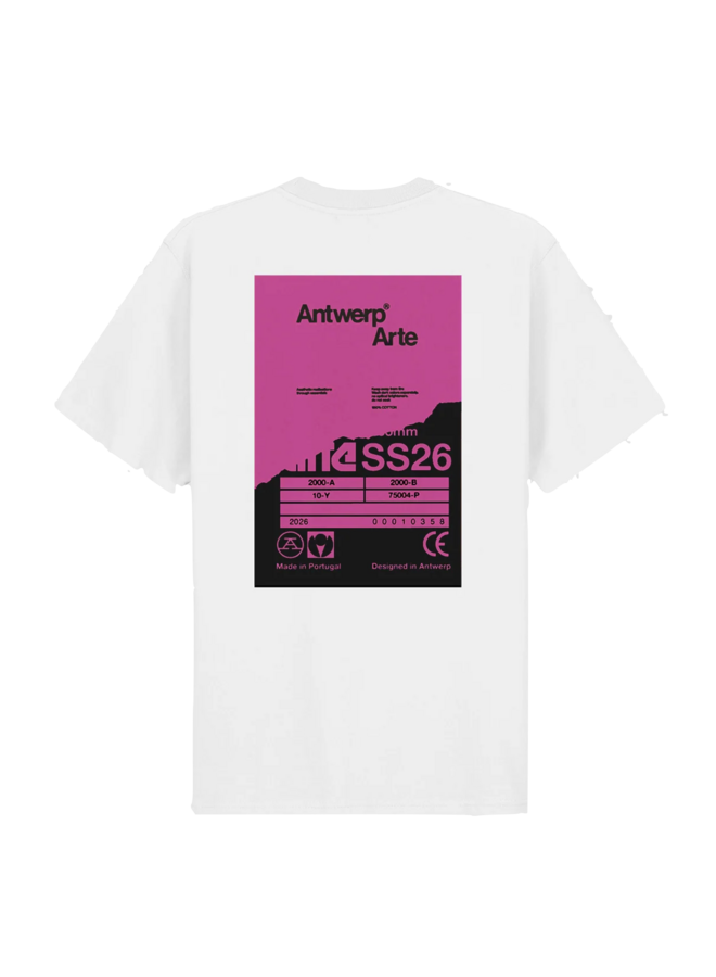 Back Poster T-shirt - White