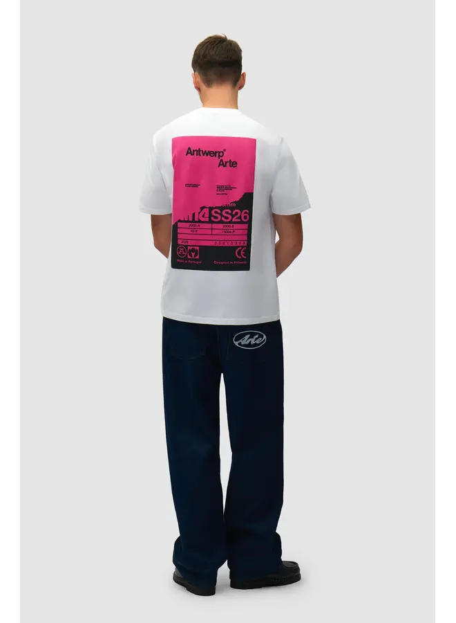 Back Poster T-shirt - White