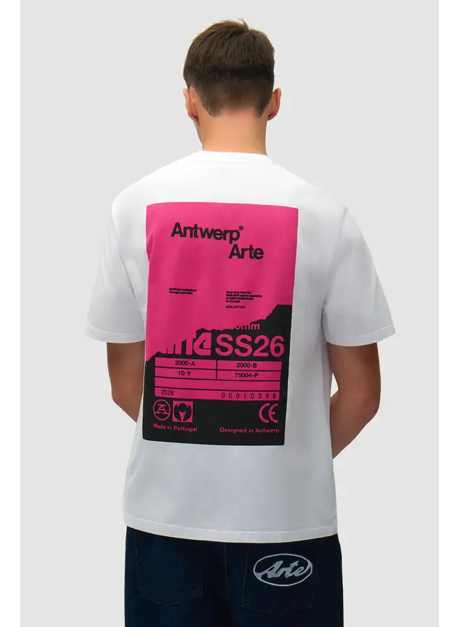 Back Poster T-shirt - White