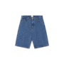 Round pocket Denim Shorts - Raw Denim