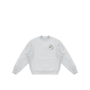 At Bat Crewneck - Light Gray Marl