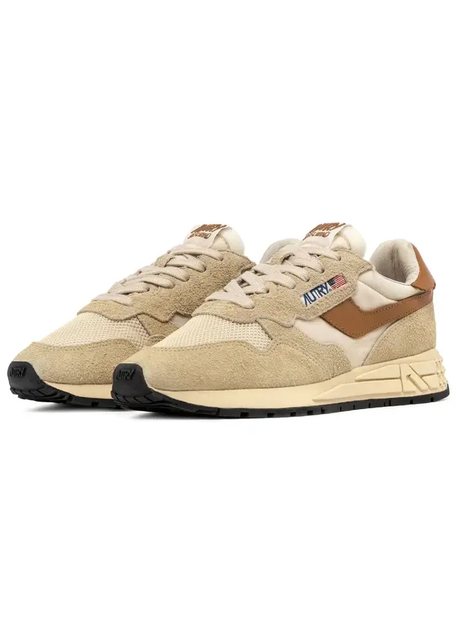 Reelwind Low Man - Suede/Net Ecru/Cathspy