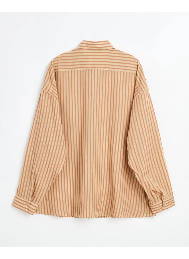 Stable Shirt  - Brown Stripe