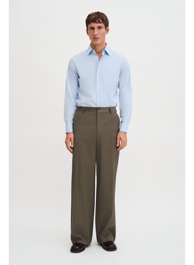 Hector Wool Trousers - Driftwood