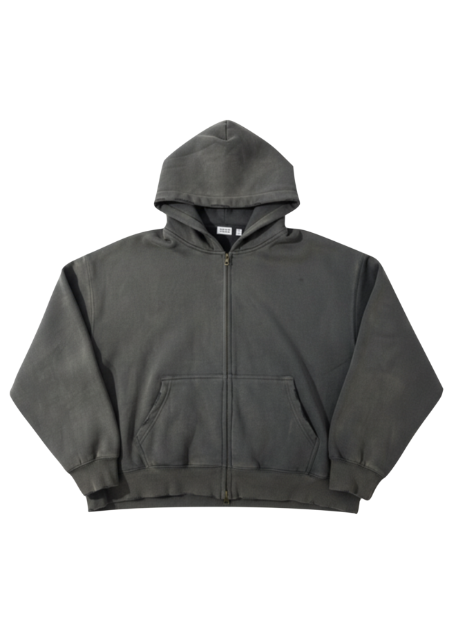 Boxy Vest - Washed Grey