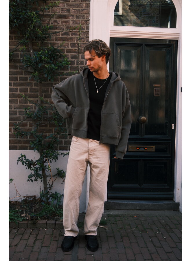 Boxy Vest - Washed Grey