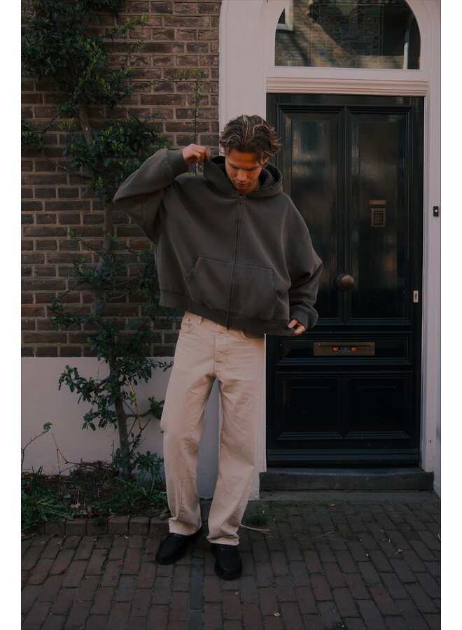 Boxy Vest - Washed Grey