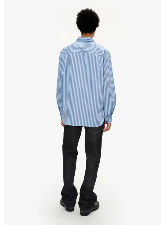 Chemise Malo Logo - Steel Blue