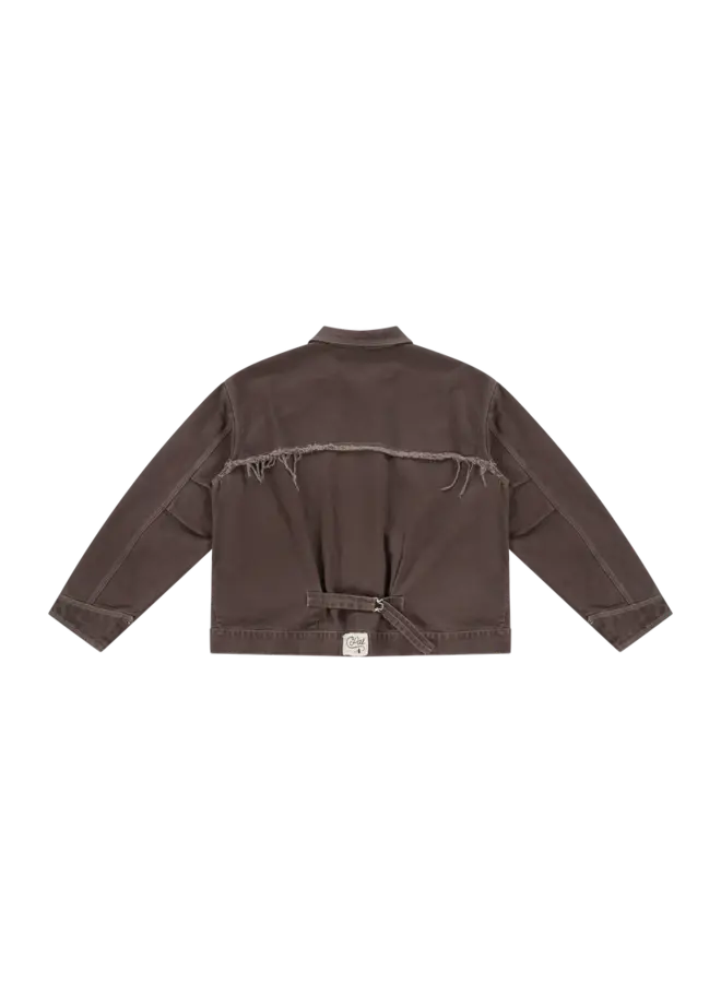 Kebari Jacket - Deep Mahogany