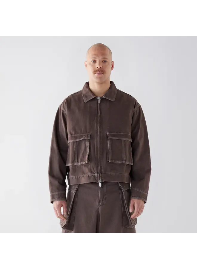 Kebari Jacket - Deep Mahogany