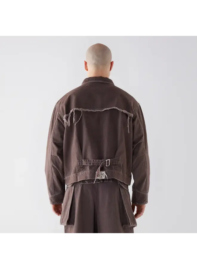 Kebari Jacket - Deep Mahogany