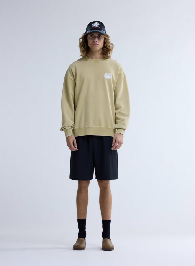 Logo Crewneck - Yellow Stone