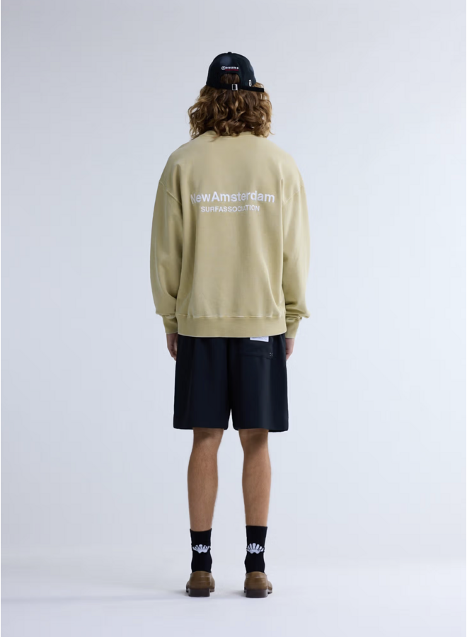 Logo Crewneck - Yellow Stone