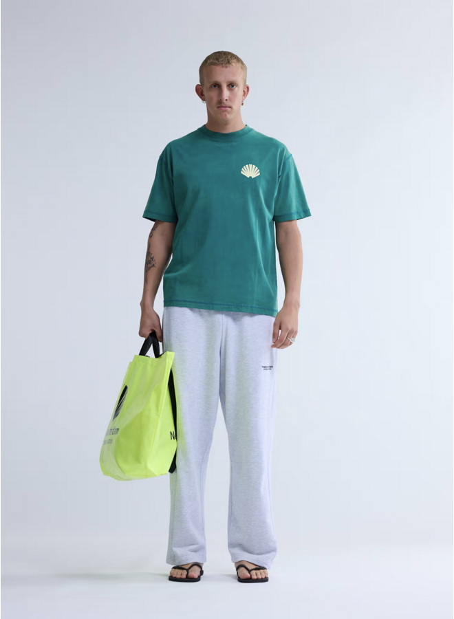 Logo Tee - Sea Green/Butter Yellow