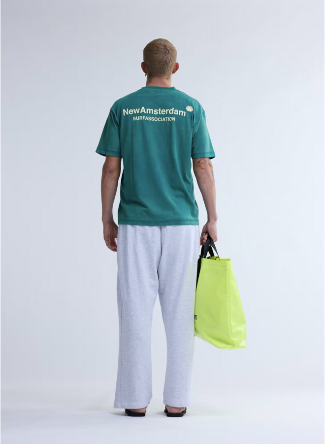 Logo Tee - Sea Green/Butter Yellow