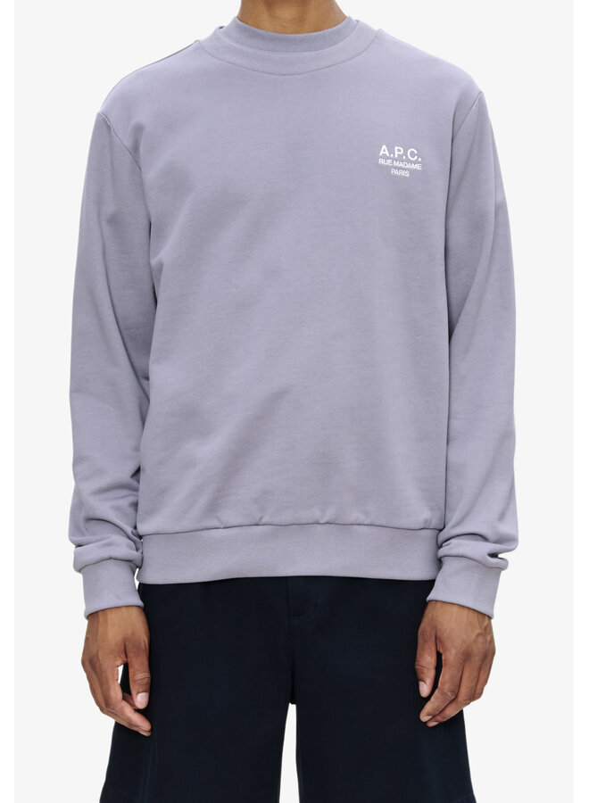 Sweat Standard Rue Madame - Lilacs/White