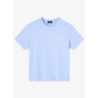 T-Shirt Boxy Petit Vpc - Bleu Clair/Ecru