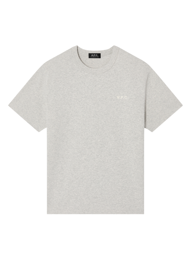 T-Shirt Boxy Petit Vpc - Mastic Chine / Ecru