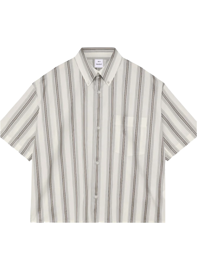 Maza Stripe SS Shirt - Rock Ridge