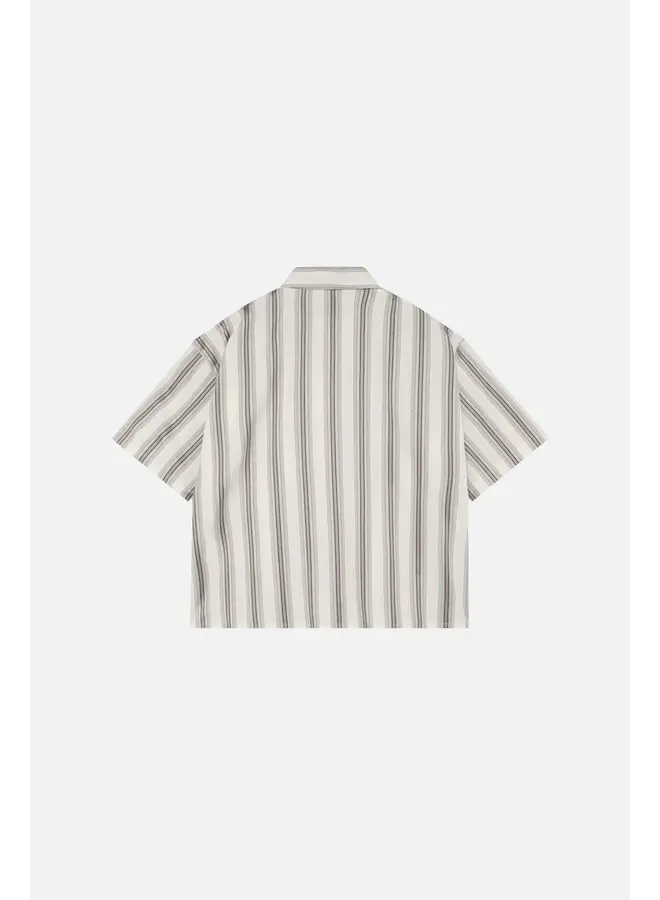 Maza Stripe SS Shirt - Rock Ridge