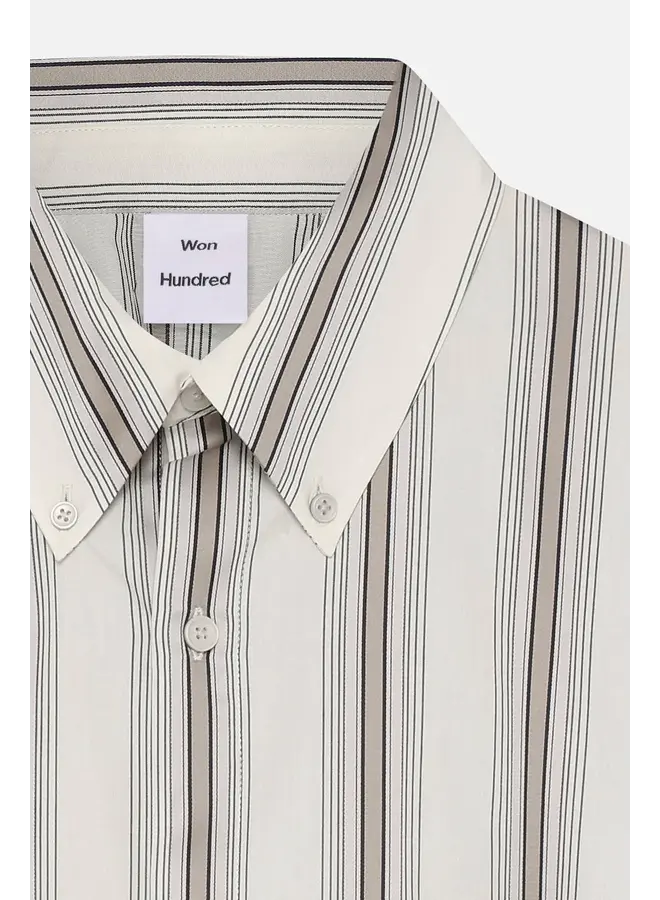 Maza Stripe SS Shirt - Rock Ridge