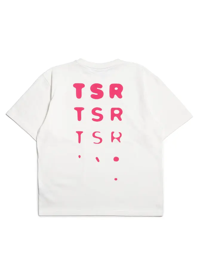 TSR Optic Tee - Offwhite/Pink