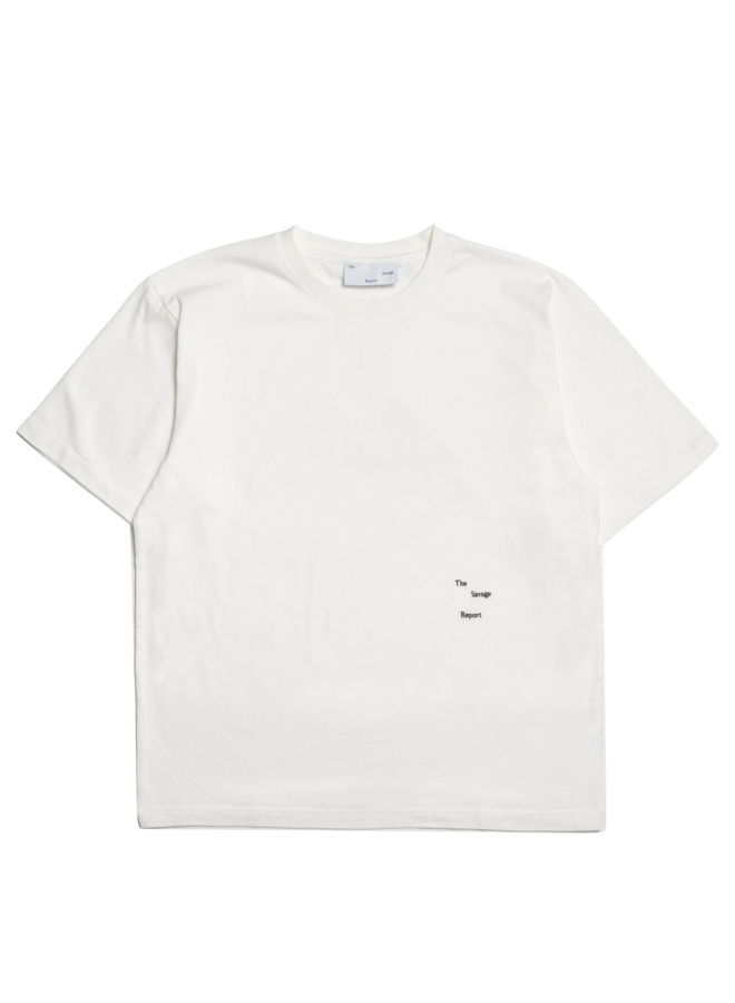 TSR Logo Bar Tee - Offwhite