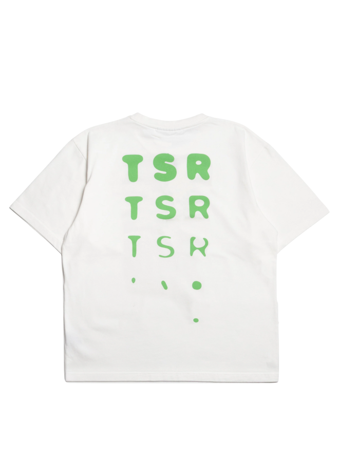Tsr Optic T-Shirt - Off White/Green