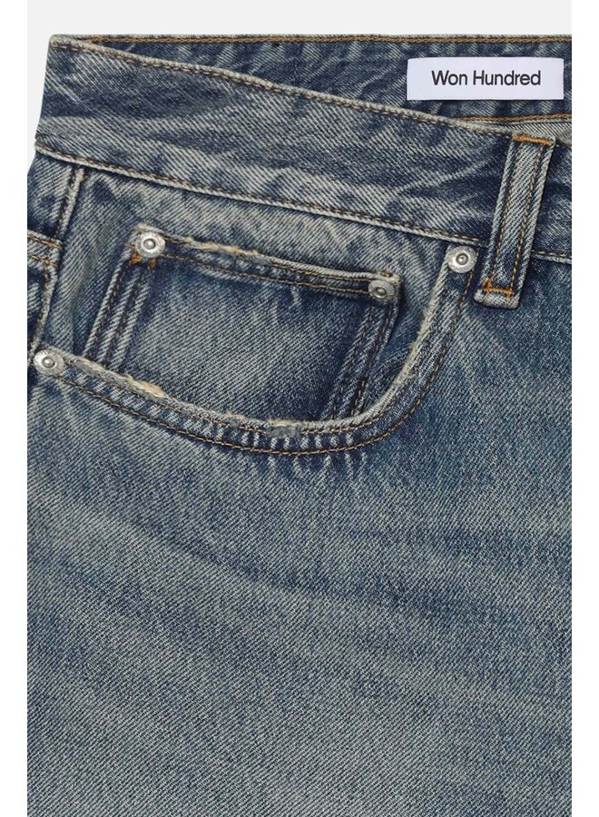Kayce Denim Shorts - Formost Blue