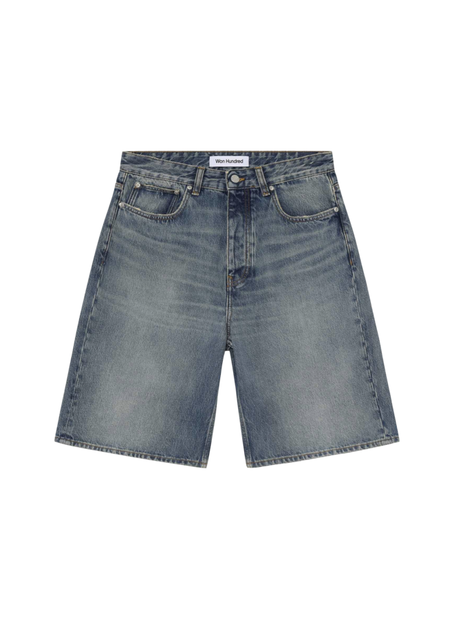 Kayce Denim Shorts - Formost Blue