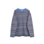 Stripe Ls Pocket Tee - Blue