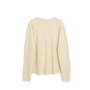 Waffle Tee Ls - Beige
