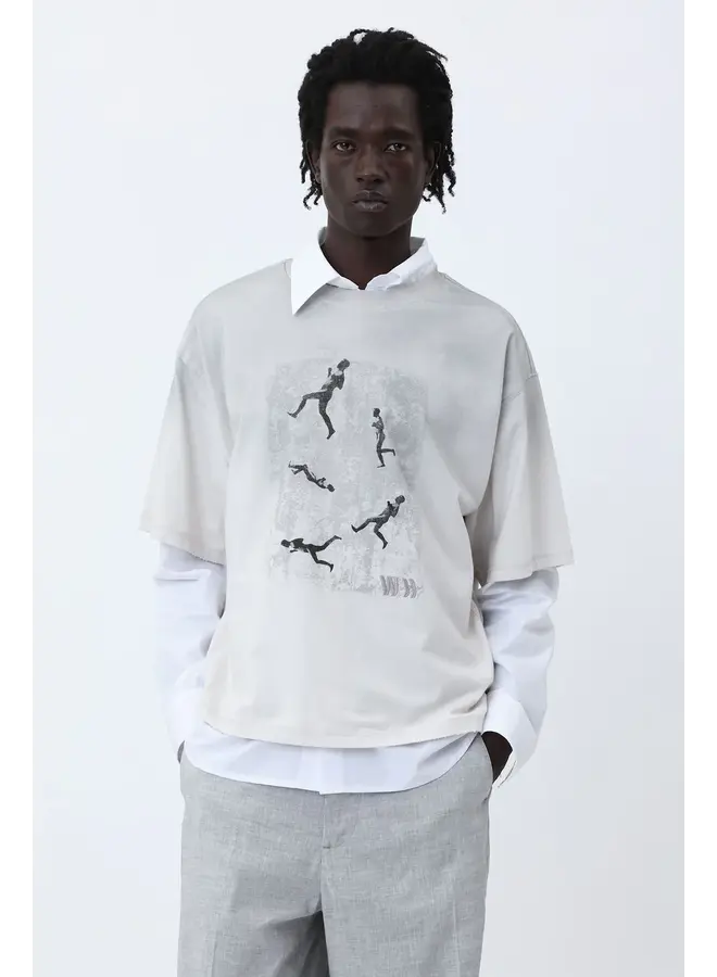 Houston Run T-Shirt - Nimbus Cloud