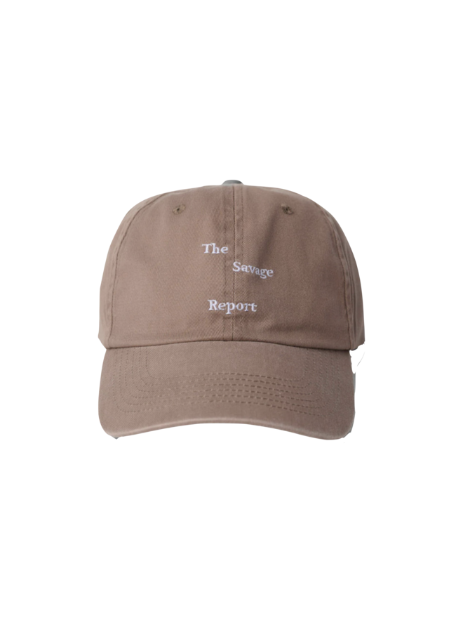 TSR Wave Logo Cap - Light Brown