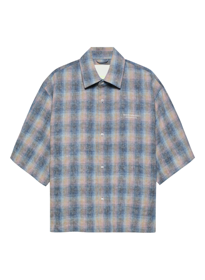 Flanel Short Sleeve Button Up - Multicolour