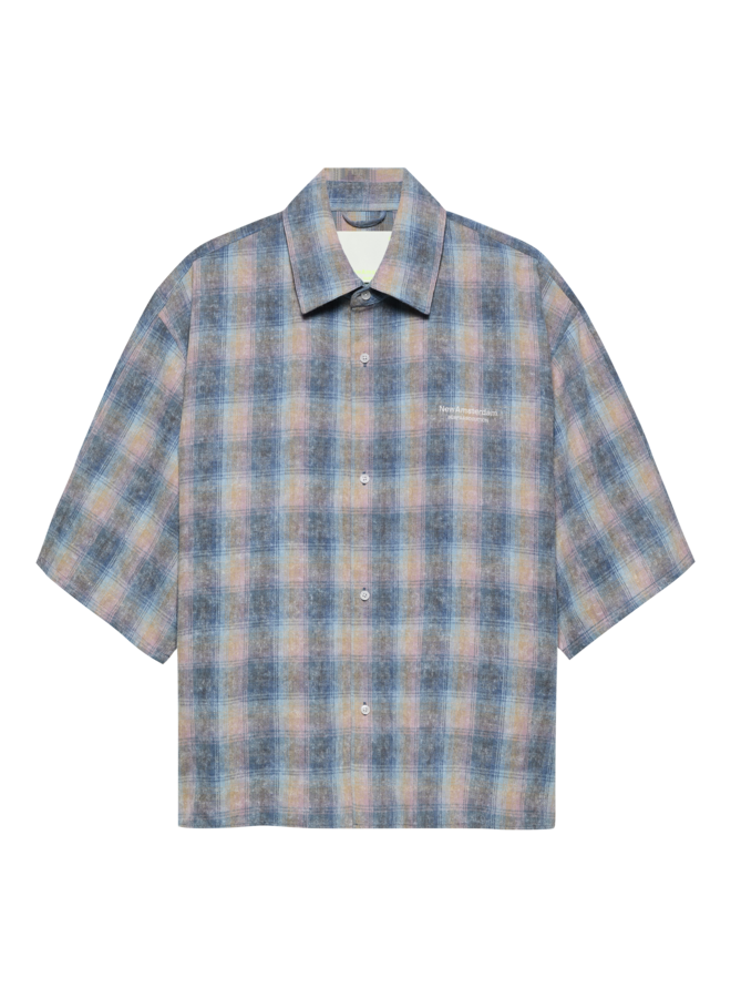 Flanel Short Sleeve Button Up - Multicolour